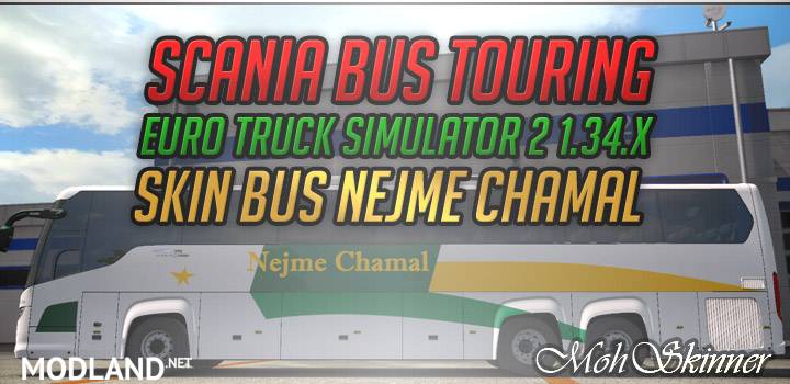 Bus Touring Skin â€“ Nejme - ETS2 1.34.x