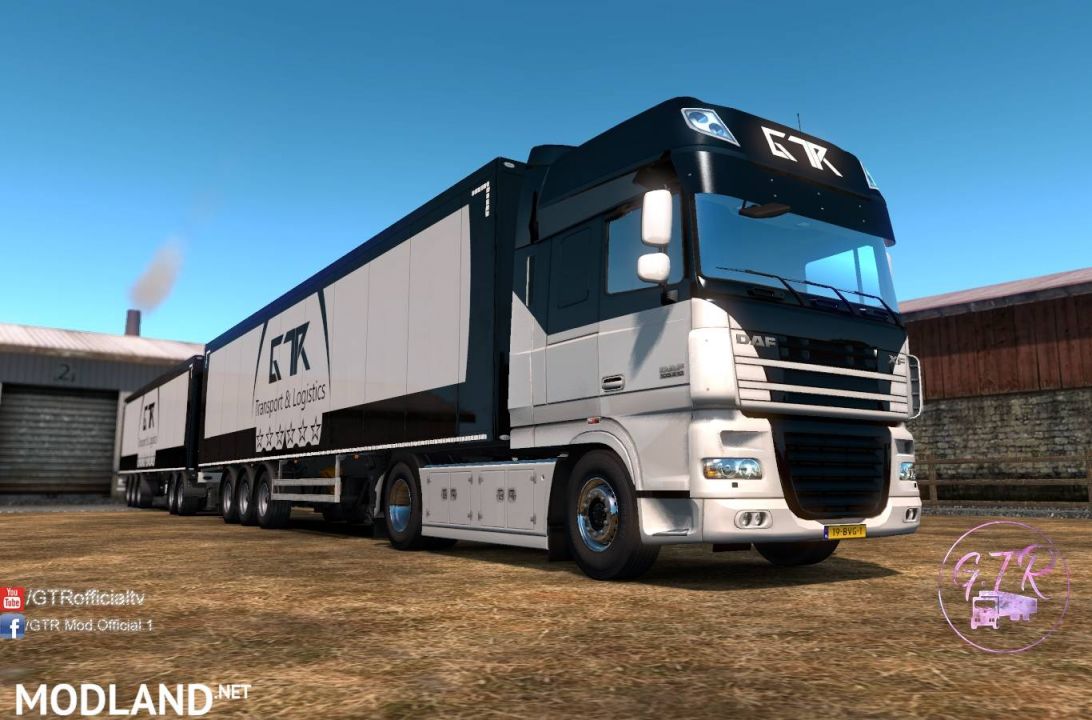 Skin Pack Transport & Logistics for DAF XF 105