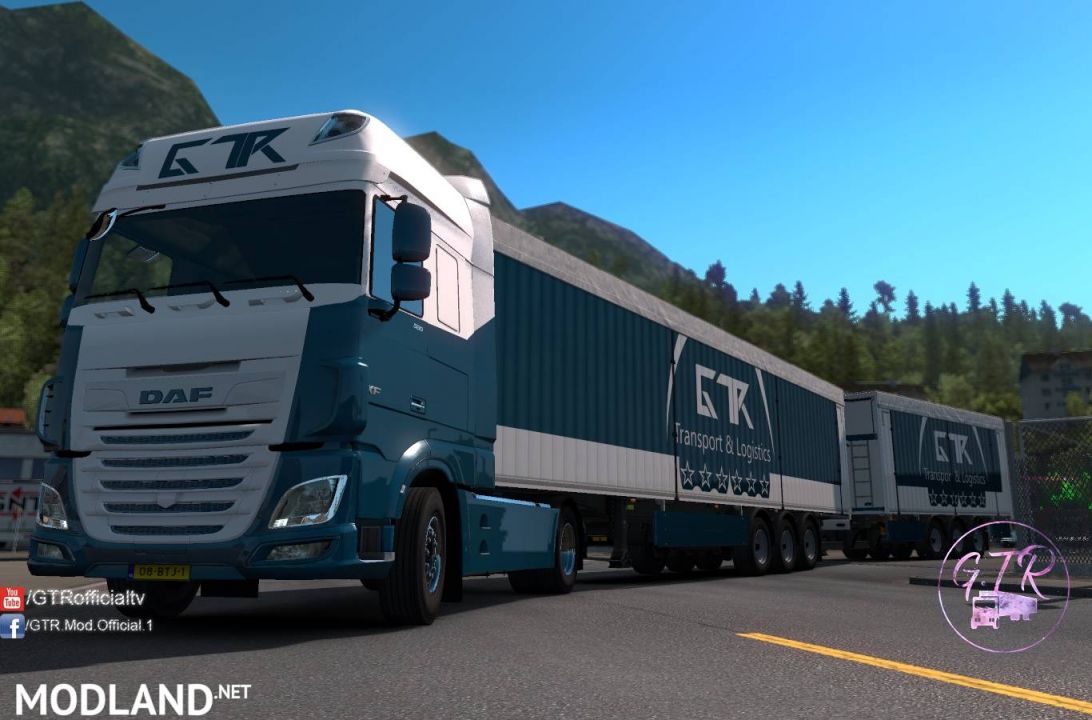 Skin Pack Transport & Logistics for DAF XF Euro 6
