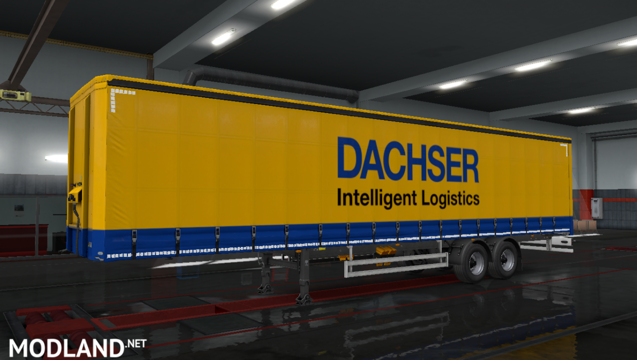 Dachser Intelligent Logistics Trailer Skin