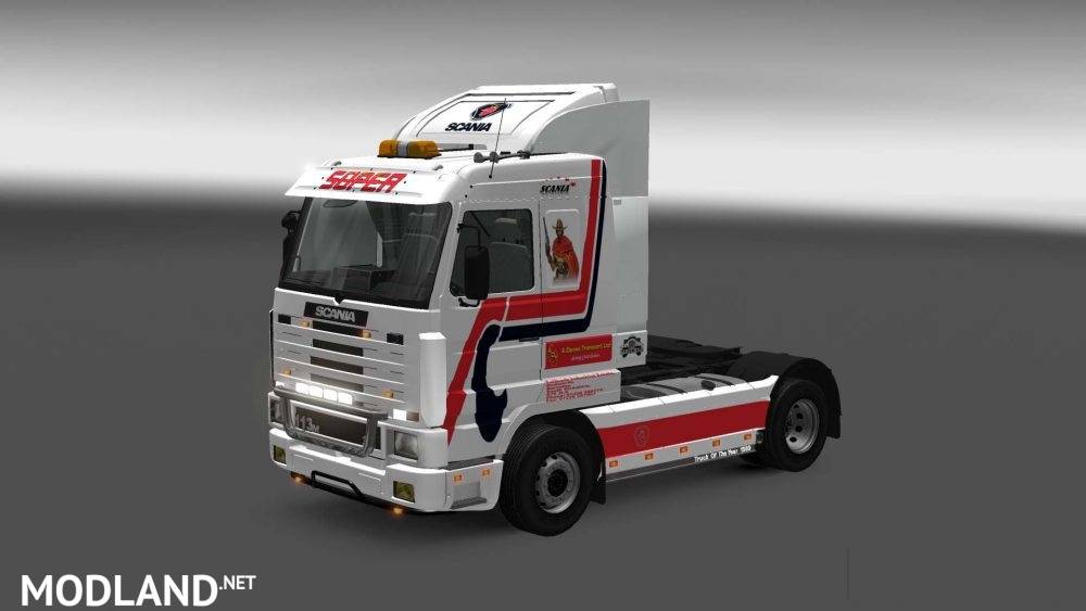 A. Davies Skin  for Scania 143M 