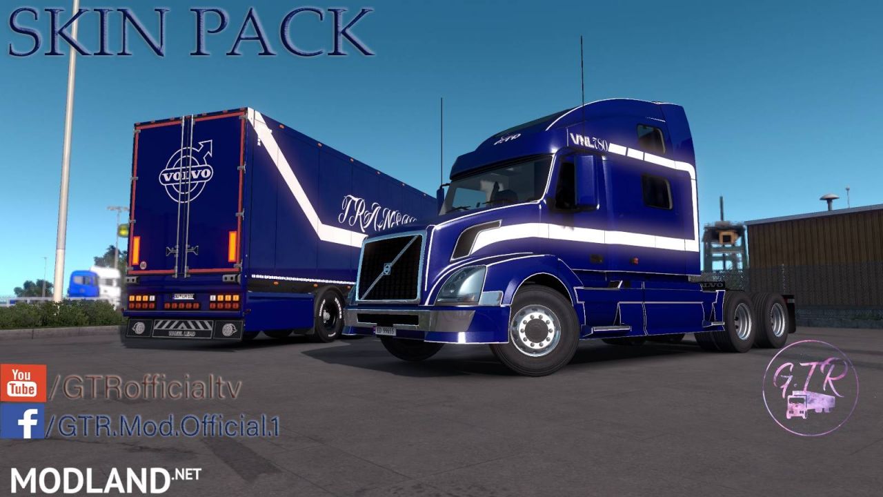 Skin Pack for Volvo VNL and Standard Trailers
