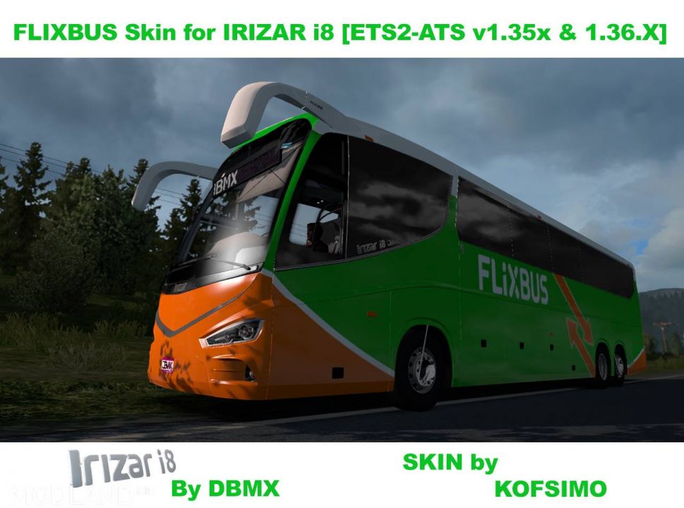 [1.36] KofSimo - Irizar i8 - Flixbus skin