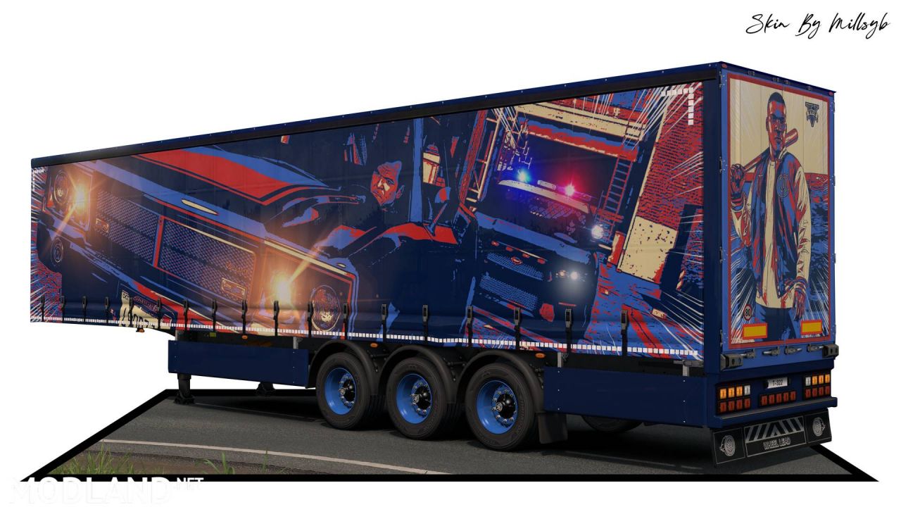 GTA V Abstract Trailer Skin 1