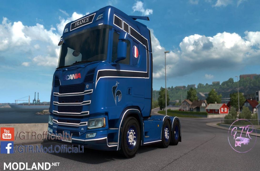 Skin France for Scania S Next Gen