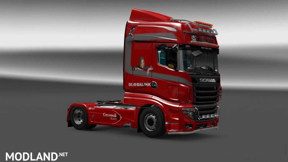 Scania R700 Globalink Skin