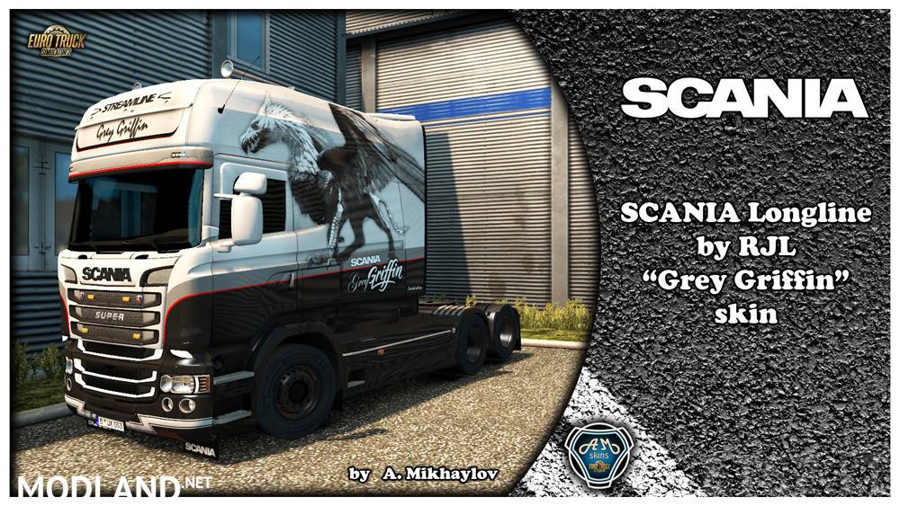 Scania “Grey Griffin” Skin