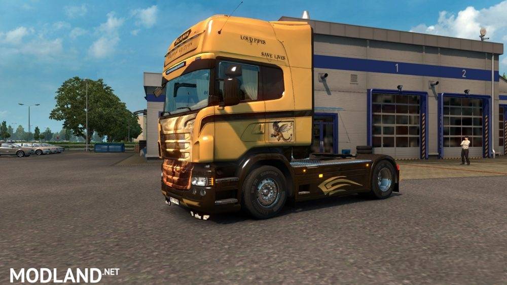 Scania RJL Griffin Skin