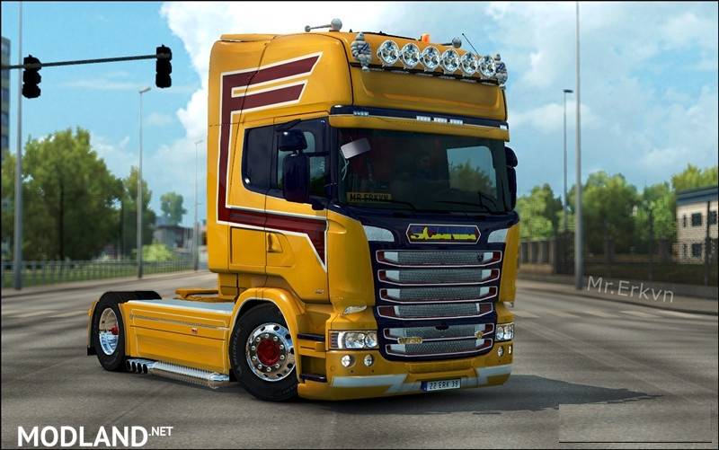 Scania RJL Hardcore Holland Skin