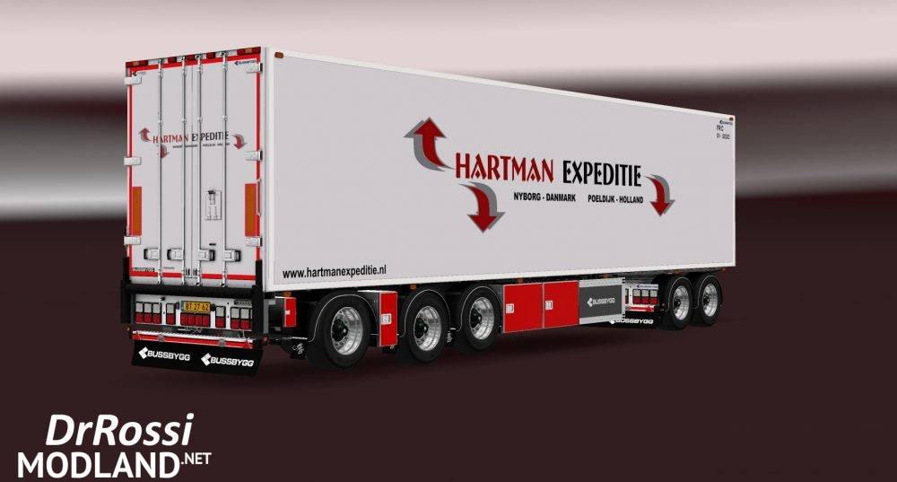 Hartman Expeditie Skin for the BKC Bussbygg Euromax with Dolly