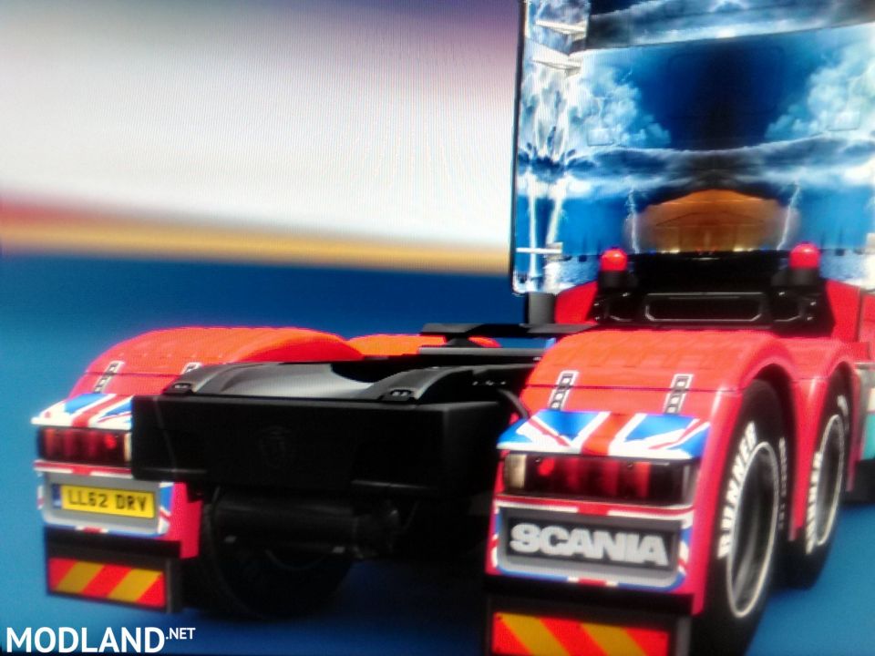 Scania R skin updated