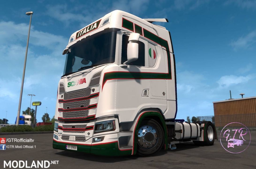 Skin italy for Scania S Next Gen 