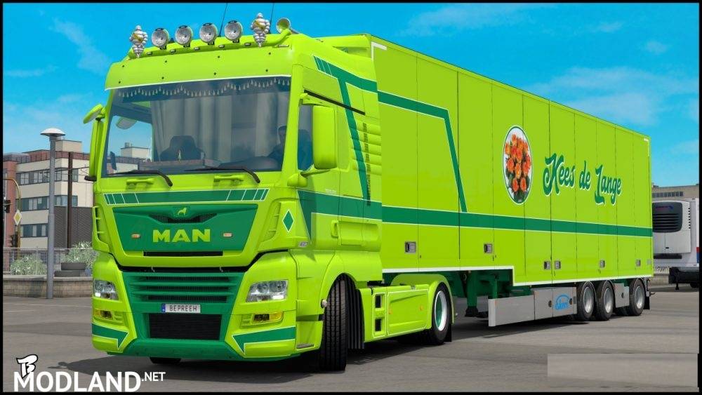 MAN TGX Euro 6 Kees de Lange Skin