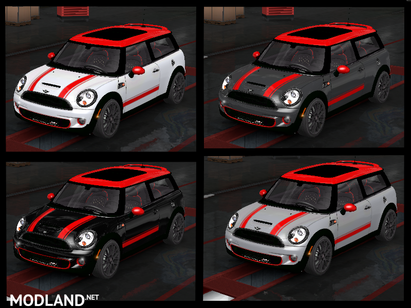 MINI CLUBMAN JOHNNY COOPER WORKS SKIN PACK