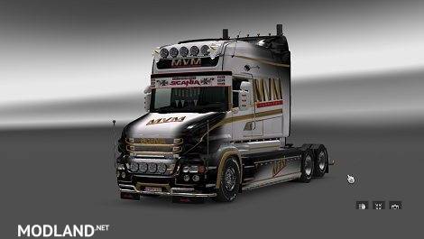 Scania T MVM Company Skin