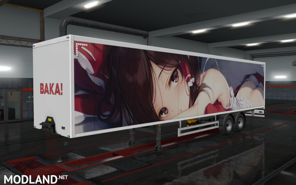 Ecchi Girl Trailer Skin