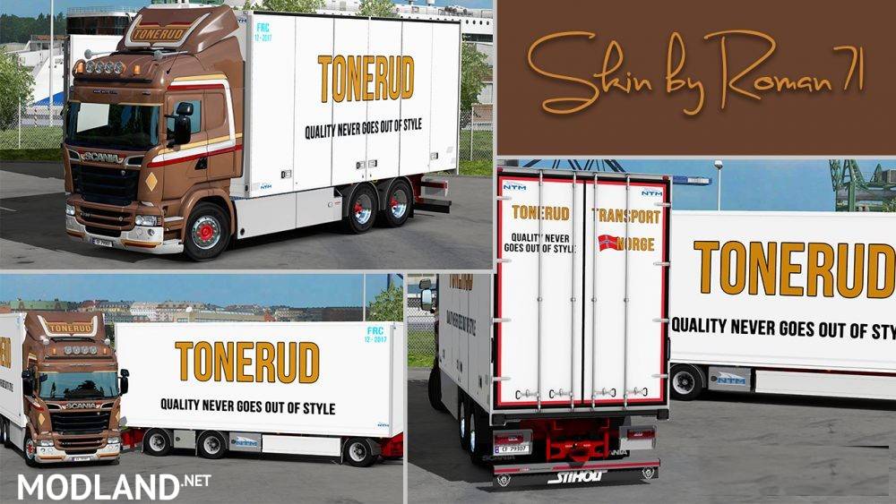 Scania RJL NTM Tonerud Skin