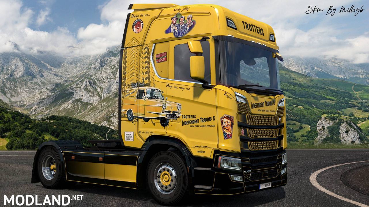 Only Fools & Horses NG Scania Skin 1