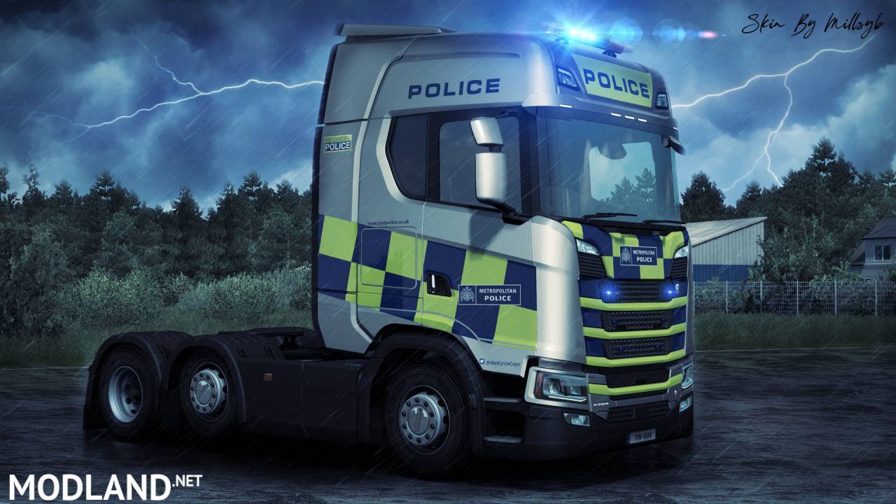 Police NG Scania Skin 1