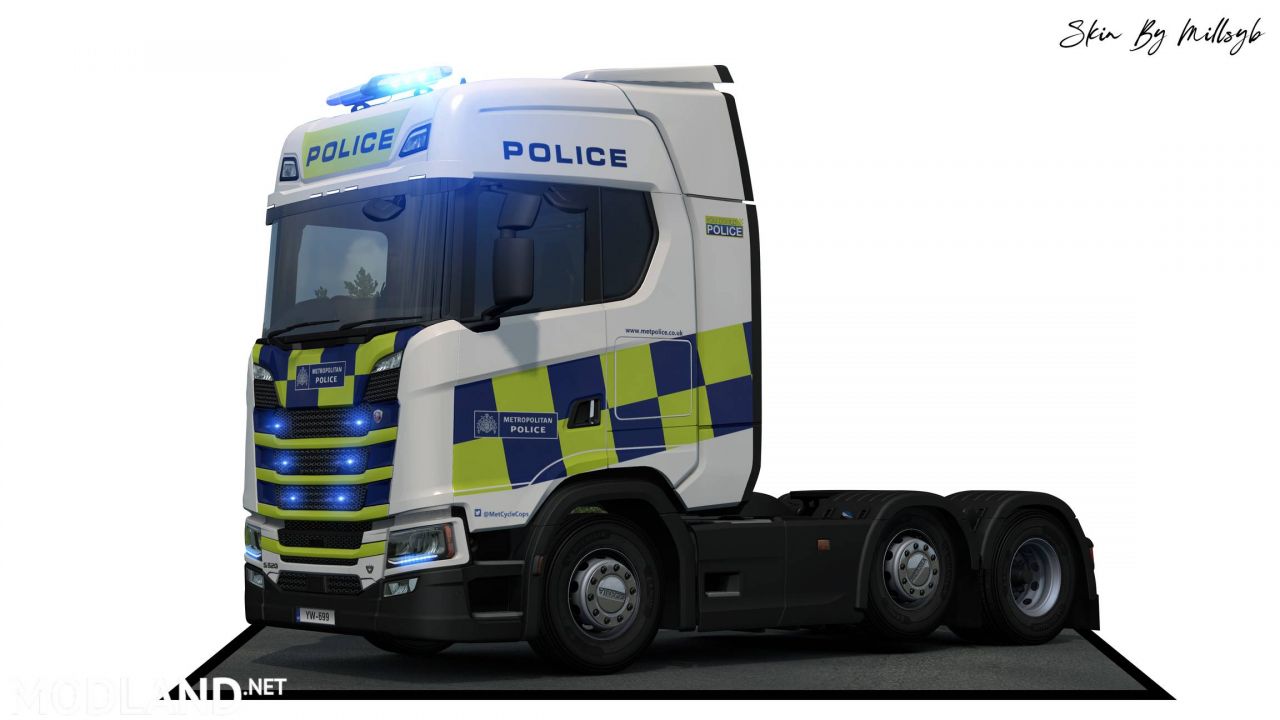 Police NG Scania Skin 2