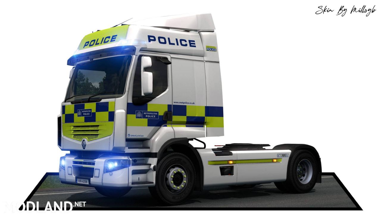 Police Renault Premium Skin 1