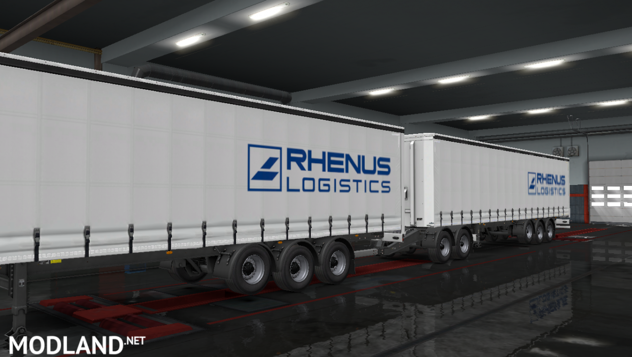 RHENUS Logistics Trailer Skin