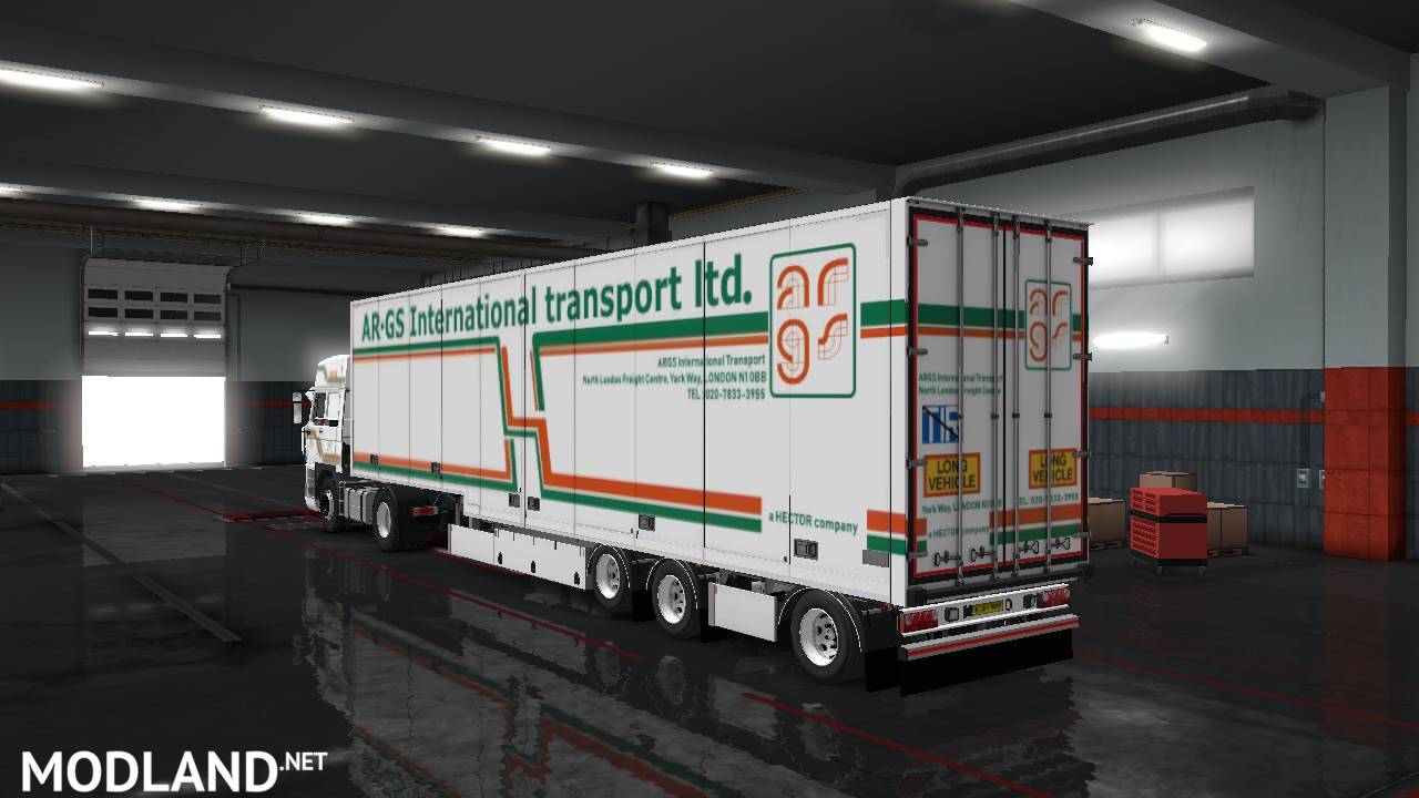AR-GS International DAF & Ekeri Trailer Skin Pack 