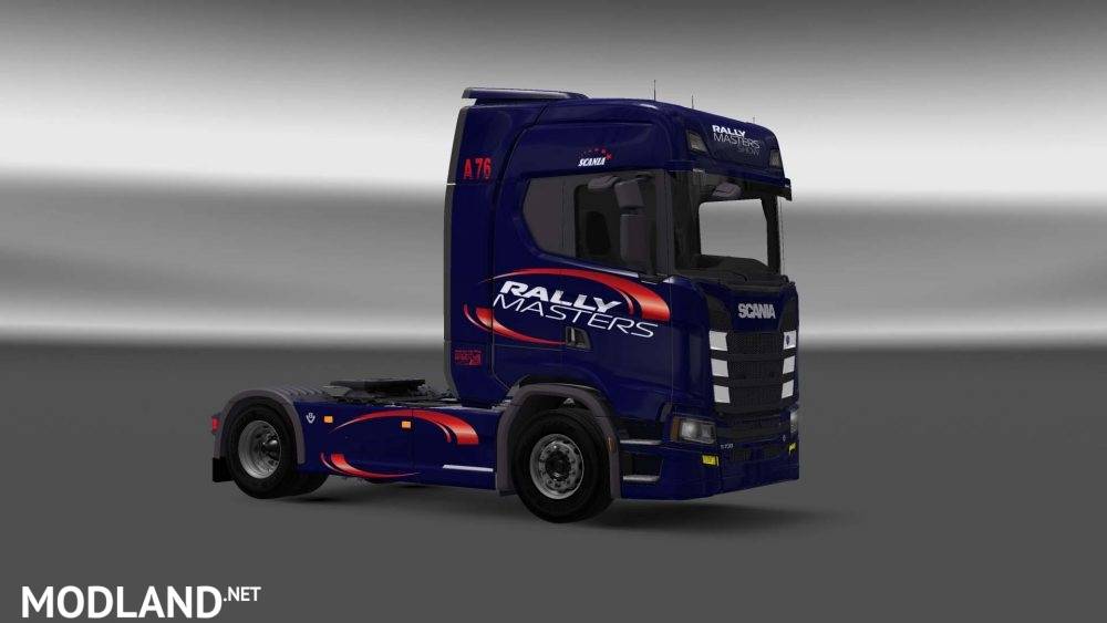 Scania S730 Rally Skin 1.27