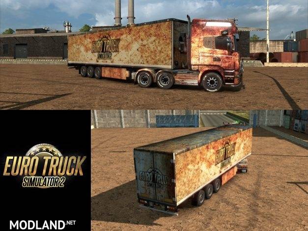 Rusted Junk Trailer and Skin Combo Pack