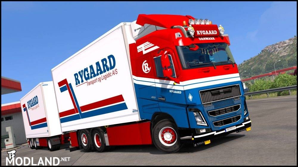 Volvo FH16 2012 “Rygaard Transport” Skin