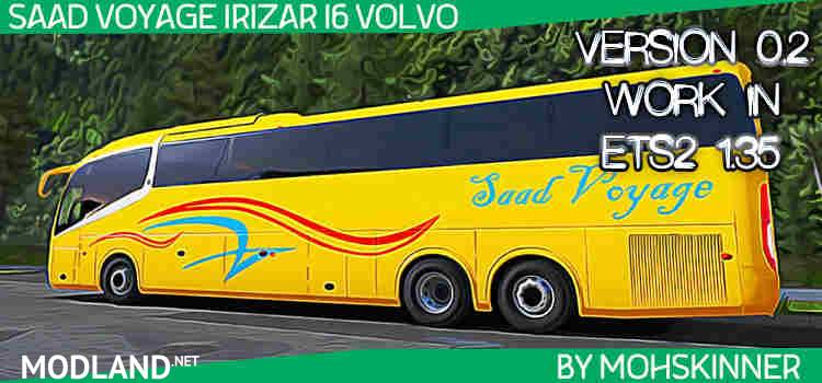 Irizar i6 - Skin Saad Voyage - ETS2 1.34 & 1.35