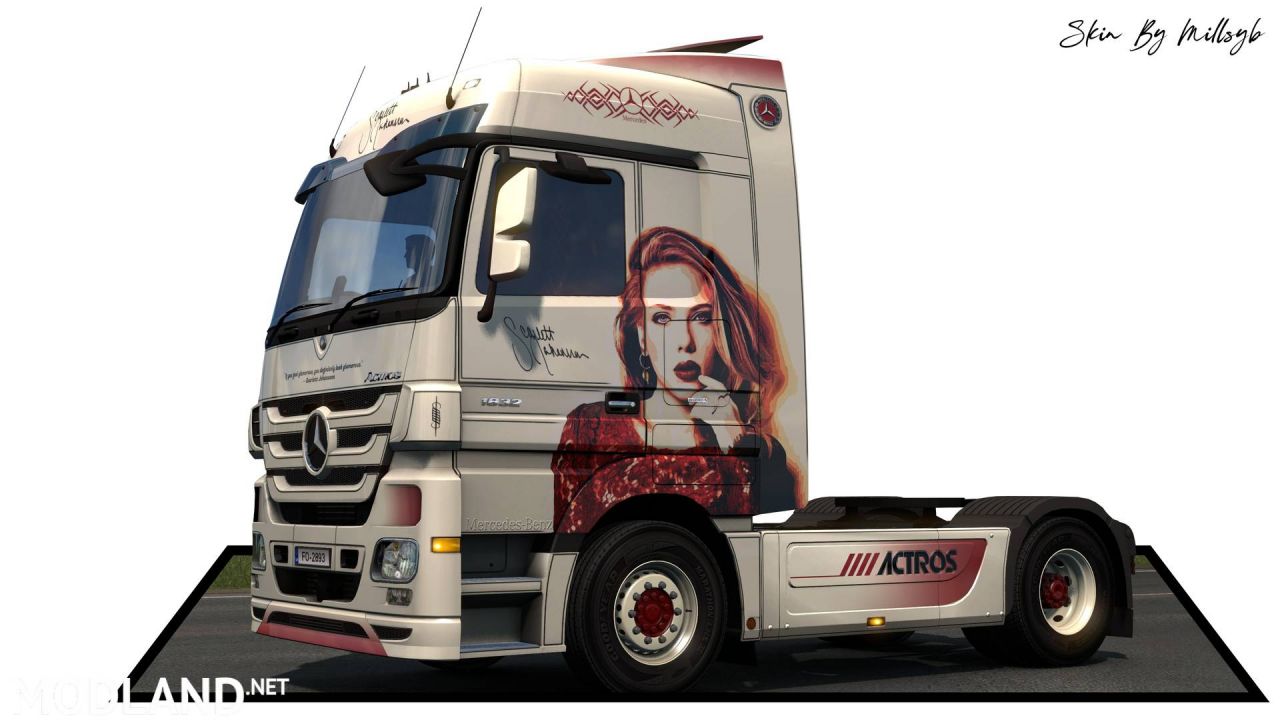 Scarlett Johansson 2009 Actros Skin 1