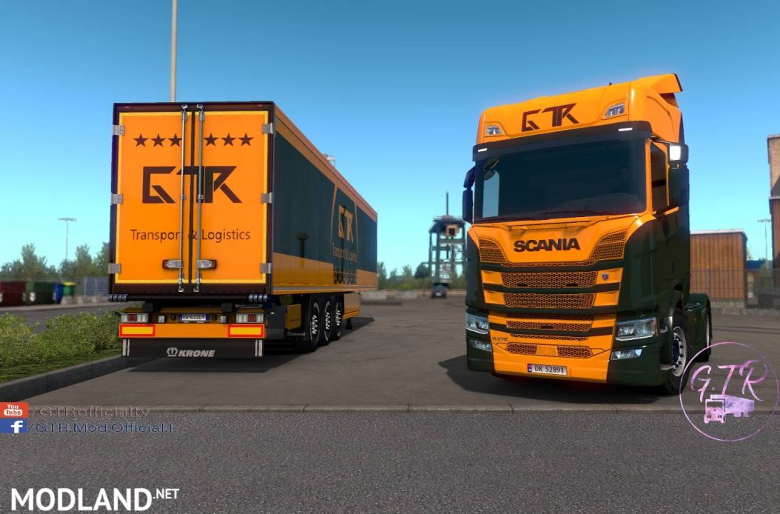 Skin Pack Transport & Logistics for Scania S & R Next Gen