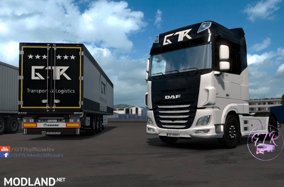Skin Pack Transport & Logistics for DAF XF Euro 6