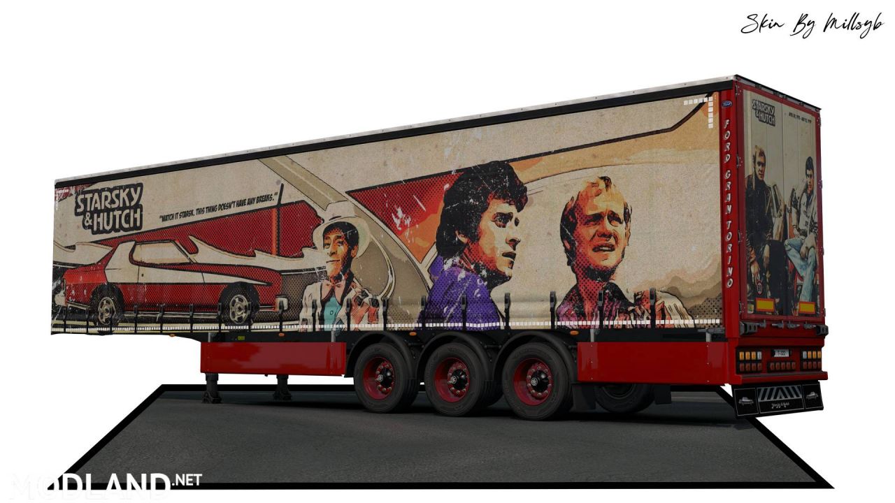 Starsky & Hutch Trailer Skin