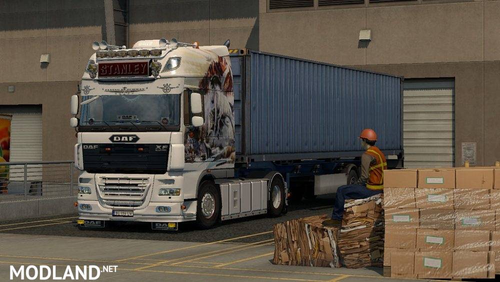 Super Space Skin for DAF XF 105 by Stanley