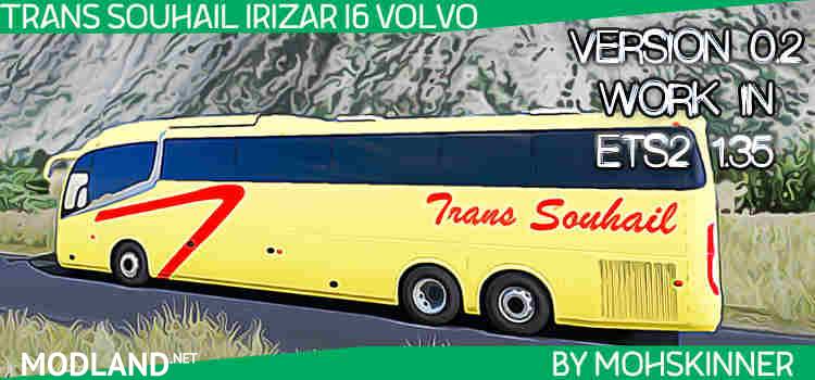 Irizar i6 - Skin Souhail Transport - ETS2 1.34 & 1.35