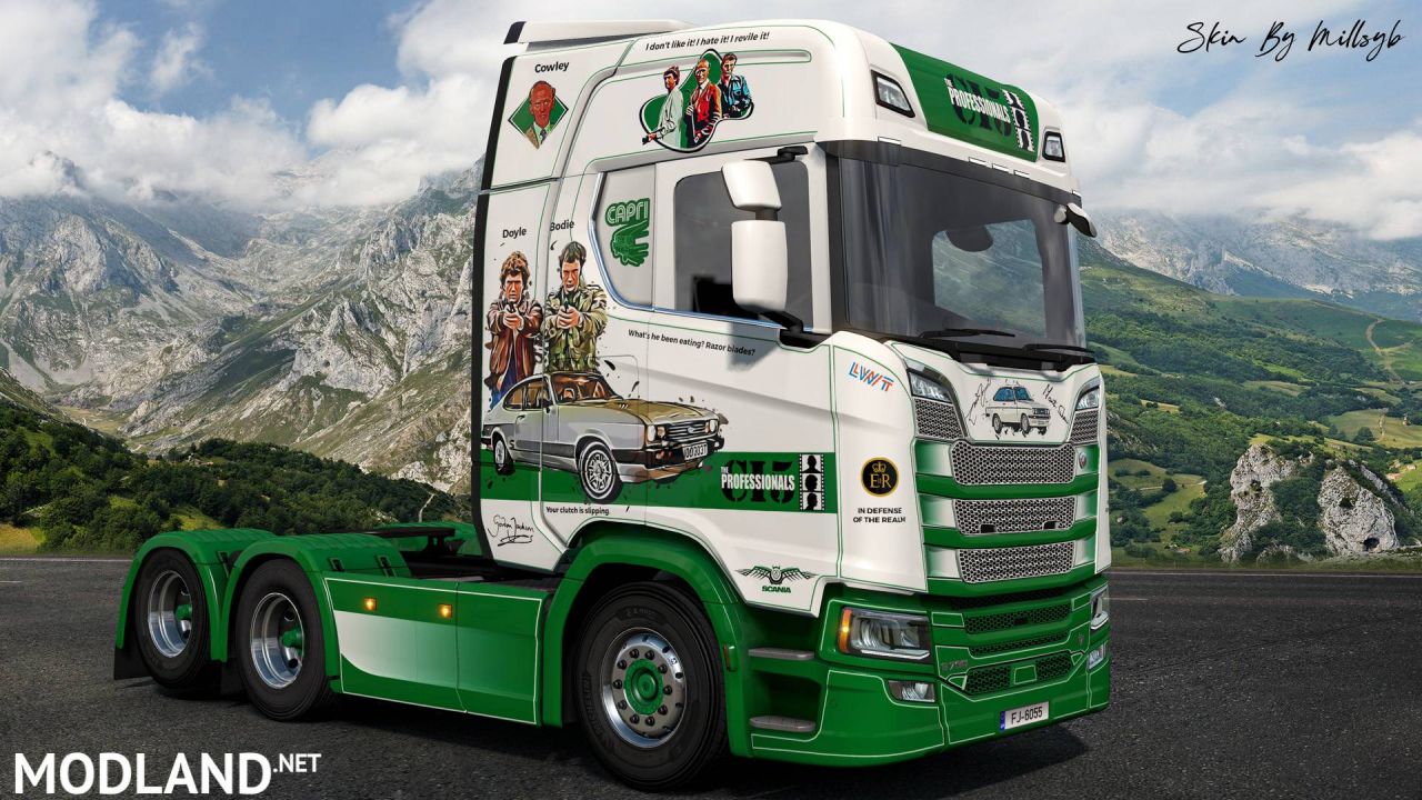 The Professionals NG Scania Skin 1
