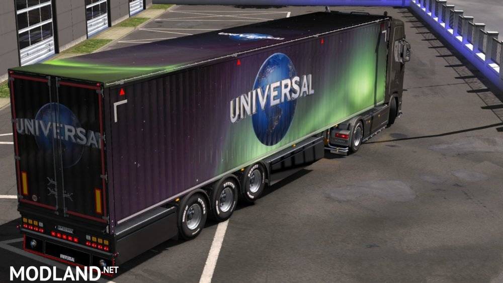 UNIVERSAL COMPANY TRAILER SKIN
