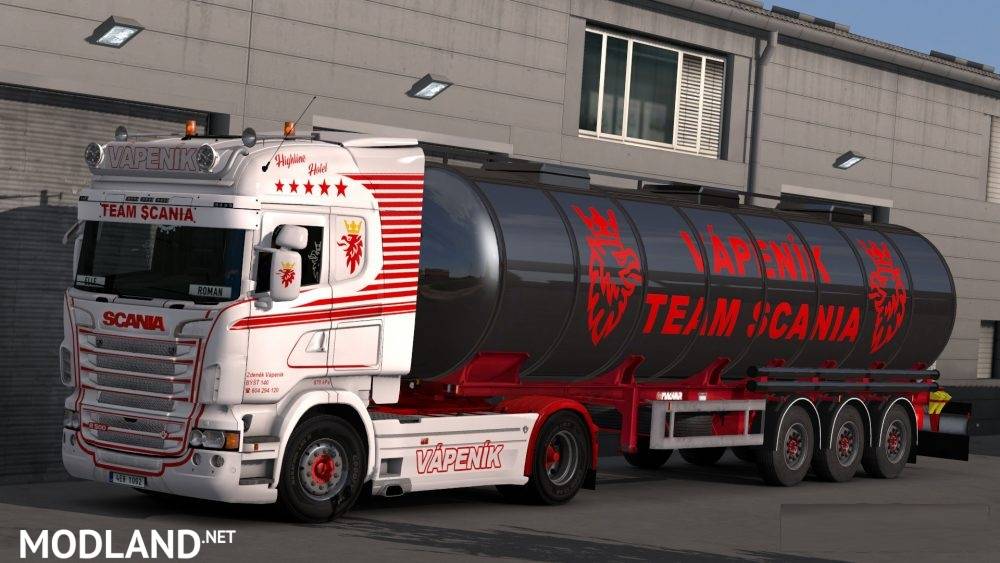 Vapenik Skin for Scania RJL 