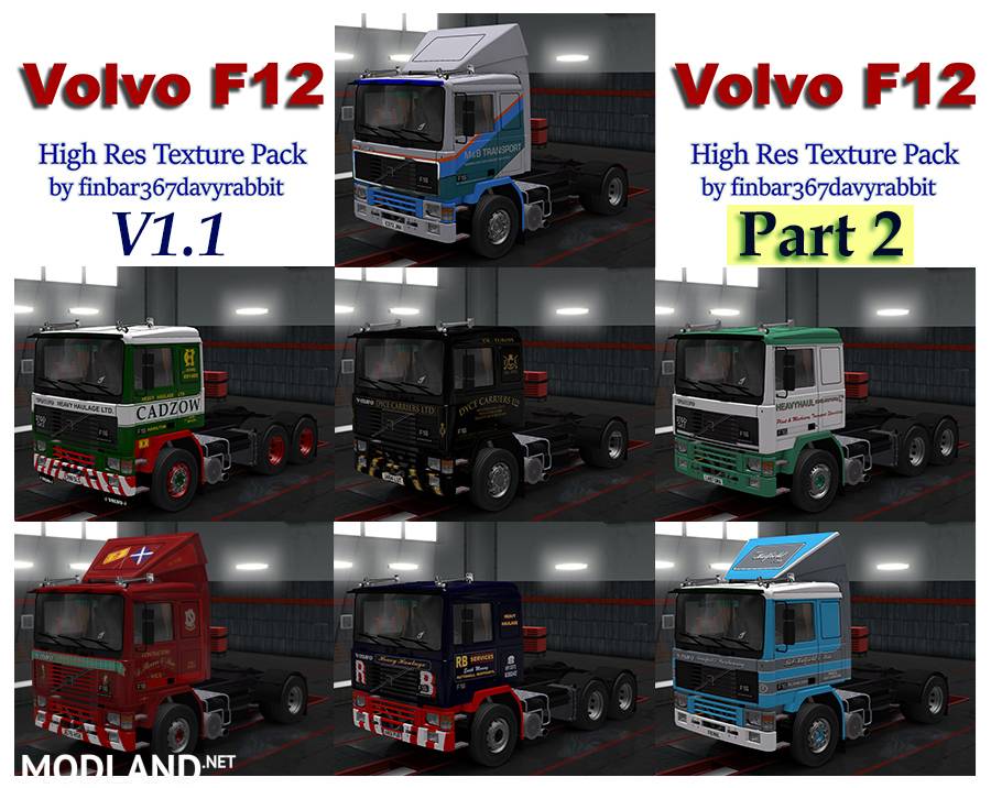 Volvo F12 Skins Pack ‘2’