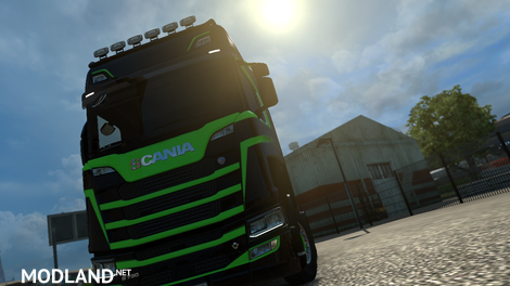 Scania S The black/green Machine
