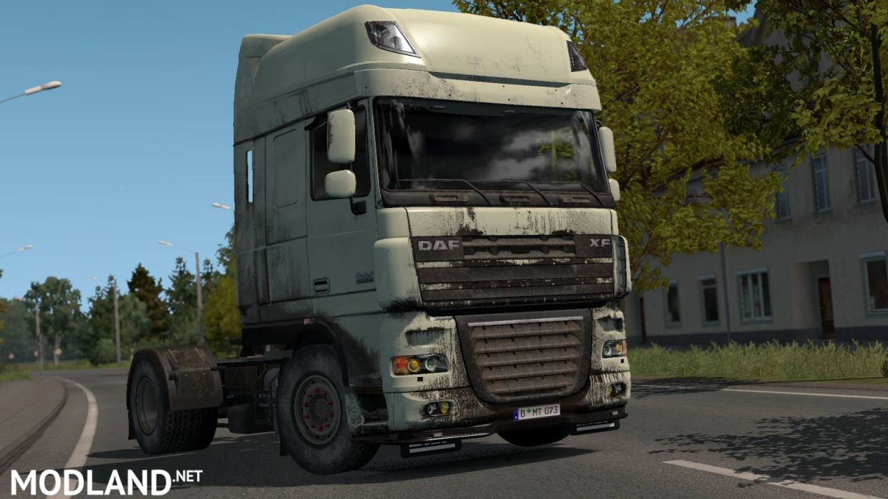 Skin Dirt for DAF XF 105 v1.0 [1.32.x-1.33.x]