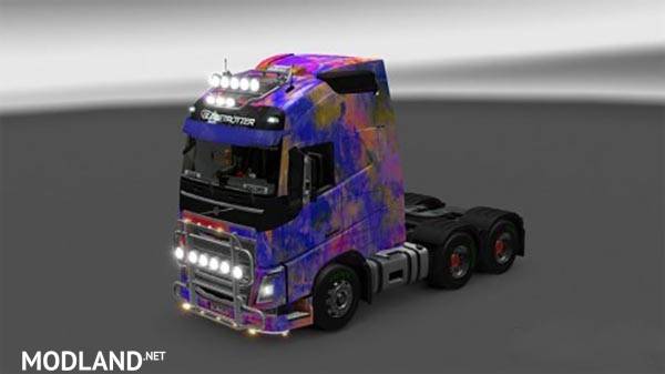 Abstract skin for Volvo FH
