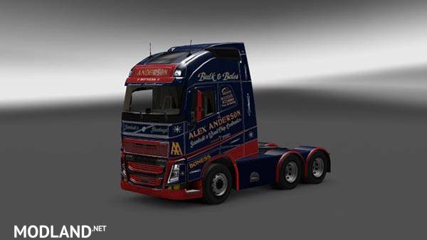 Alex Anderso skin for Volvo Fh