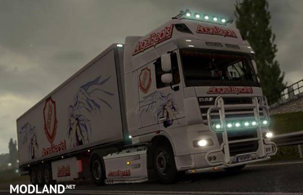 Angel Beats Skin for DAF XF
