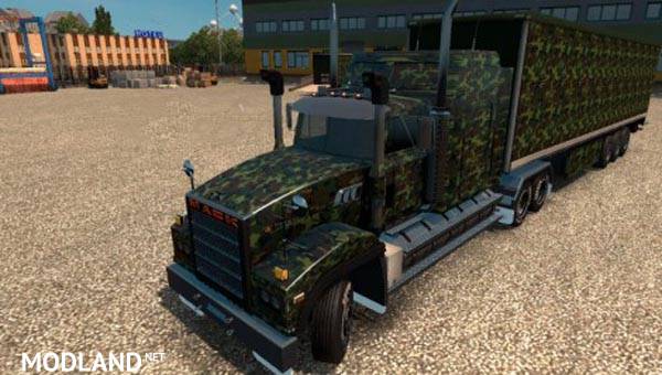 Army Camo skin for Mack Titan