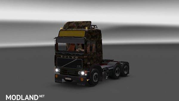 Army Volvo F10 Skin