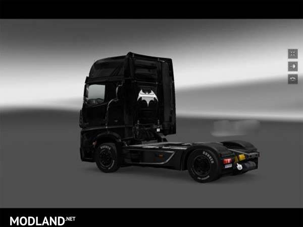 Batman Skin Mercedes MP4