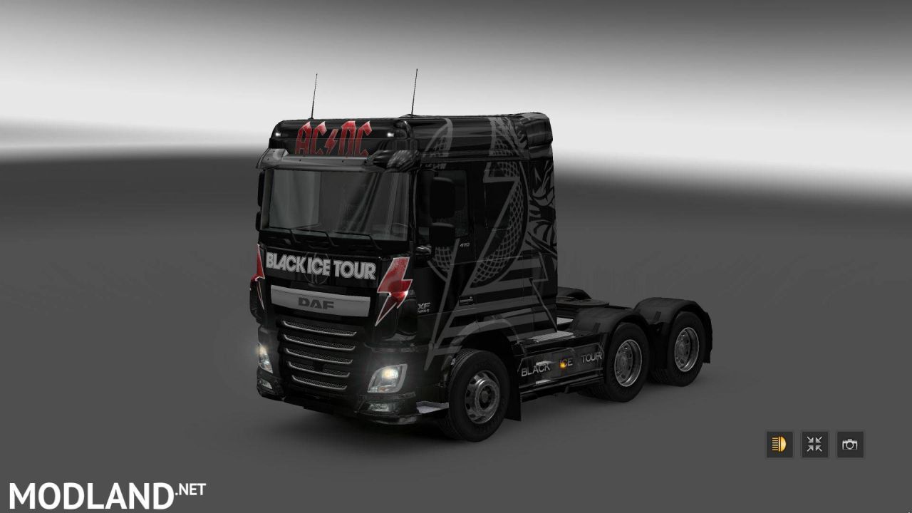 Black Ice Truck & Trailer skin